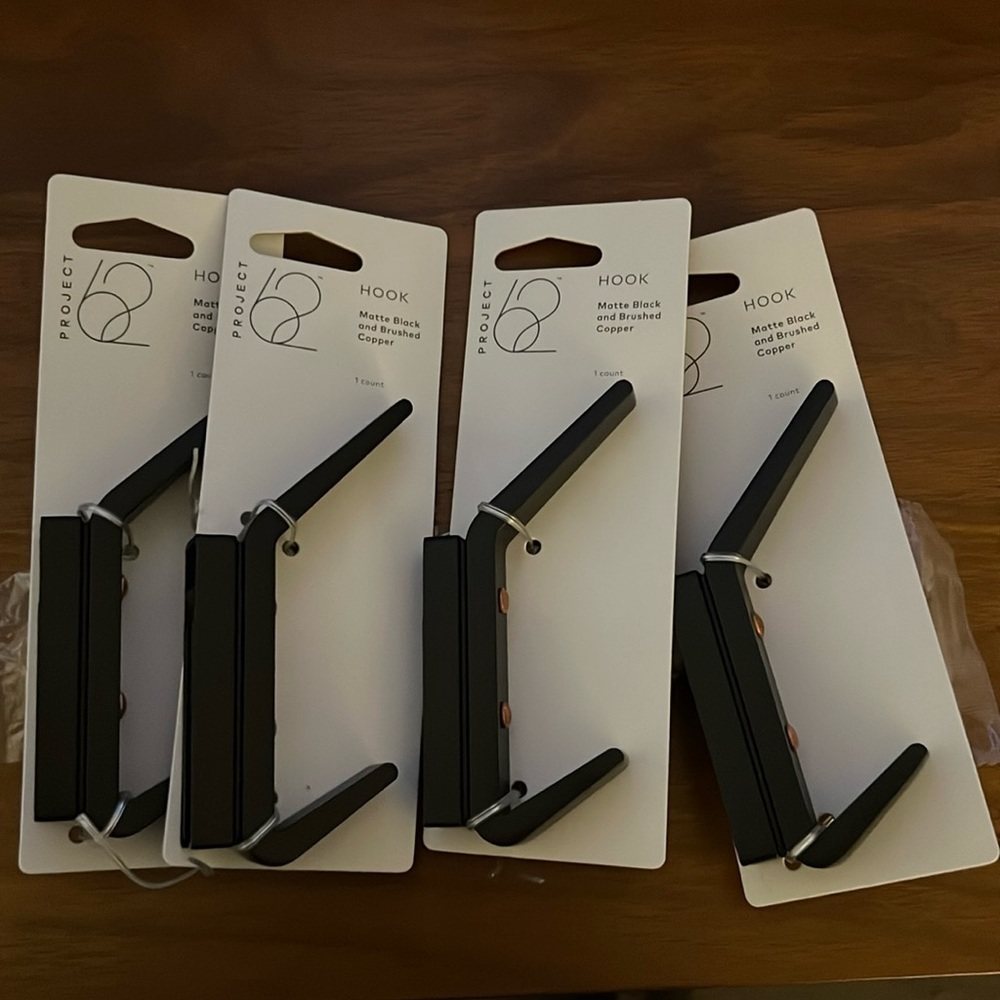 Matte Black Hooks